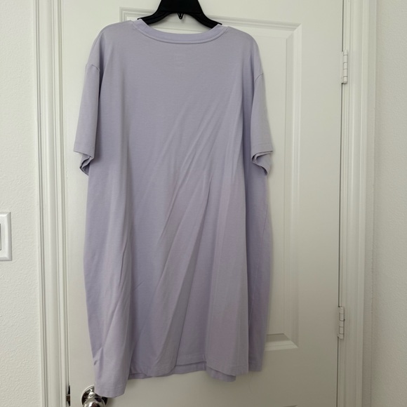 a new day Purple Short Sleeve Tshirt Dress - Picture 3 of 3